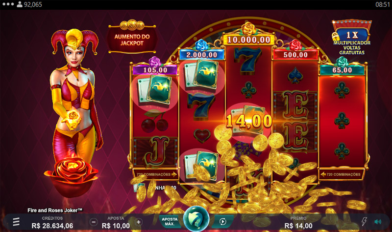 Fire and Roses Joker