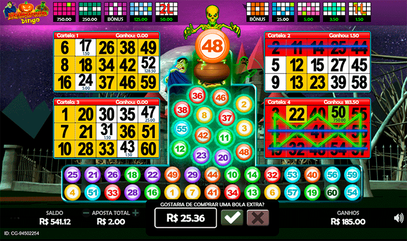 Bingo Halloween