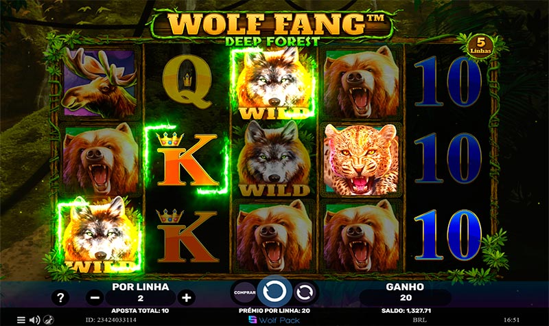 Wolf Fang - Deep Forest