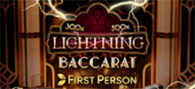 <p data-pm-slice=1 1 []>First Person Lighting Baccarat has the same thrills and supercharged features as our award-winning Lightning Baccarat. There are lightning bolts and between one and five random multipliers each round to lighten up gameplay like only our award-winning Lightning games can. It's all superbly animated in 3D for an incredibly immersive experience, and gamers can even go hands-free. If the player decides they want to experience the thrill of live dealer play, they can go straight from the RNG game to our live baccarat table with a click of the 'GO LIVE' button.</p>