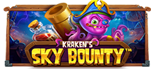 Set sail on an action-packed adventure through the skies with Sky Bounty™!

Players will discover swashbuckling symbols such as swords, cannons and vibrant gems on the expansive 6×6 grid, with winning combinations needing to land across 50 paylines to award a win. The Kraken appears as a Wild, substituting for all symbols except the Bonus for extra winning chances.